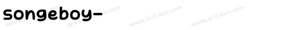 songeboy字体转换