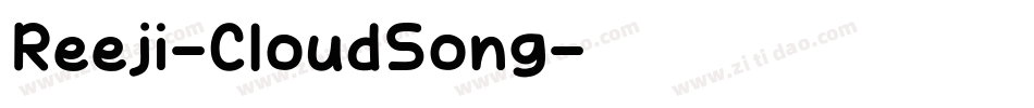 Reeji-CloudSong字体转换