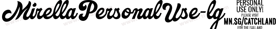 MirellaPersonalUse-lg940字体转换