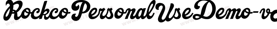 RockcoPersonalUseDemo-vM0Z字体转换