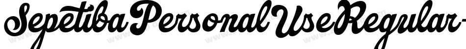 SepetibaPersonalUseRegular-1pDL字体转换 SepetibaPersonalUseRegular-1pDL字体转换