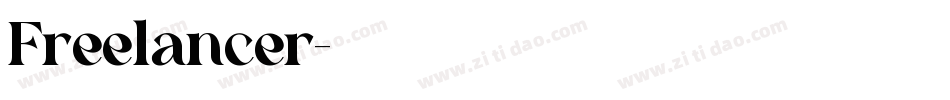 Freelancer字体转换
