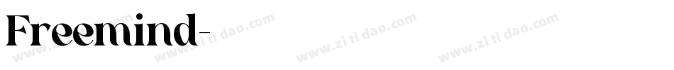 Freemind字体转换