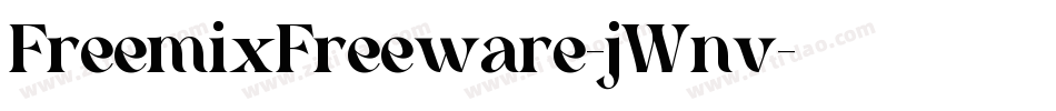 FreemixFreeware-jWnv字体转换
