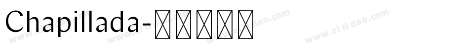 Chapillada字体转换