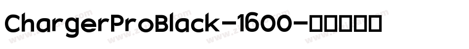 ChargerProBlack-1600字体转换