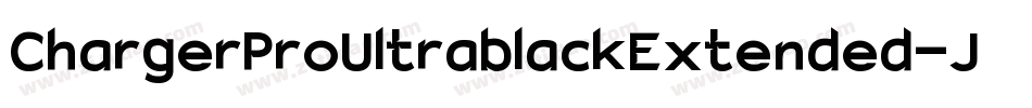 ChargerProUltrablackExtended-JAgo字体转换
