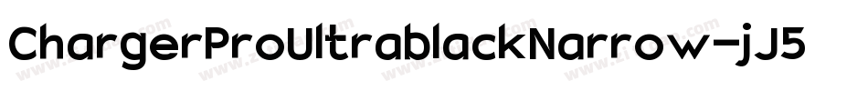 ChargerProUltrablackNarrow-jJ5O字体转换