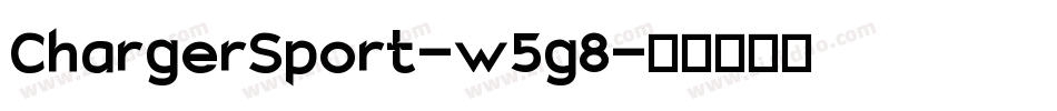 ChargerSport-w5g8字体转换