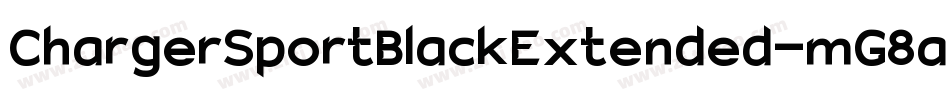 ChargerSportBlackExtended-mG8a字体转换