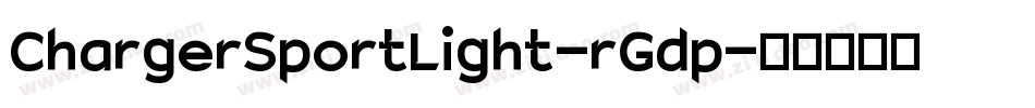 ChargerSportLight-rGdp字体转换