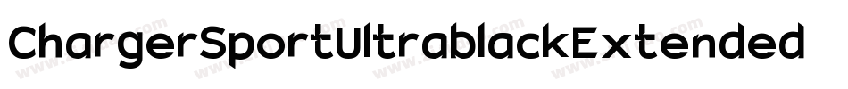 ChargerSportUltrablackExtendedOblique-Wd0E字体转换