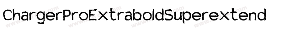 ChargerProExtraboldSuperextendedOblique-eJxO字体转换