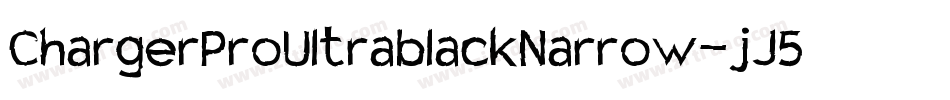 ChargerProUltrablackNarrow-jJ5O字体转换