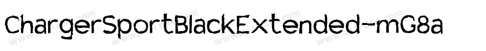 ChargerSportBlackExtended-mG8a字体转换