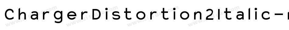 ChargerDistortion2Italic-n5oM字体转换