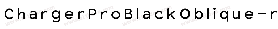 ChargerProBlackOblique-rJ7x字体转换
