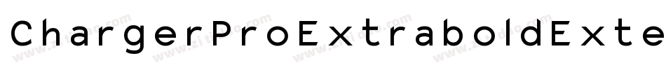 ChargerProExtraboldExtendedOblique-X5B2字体转换