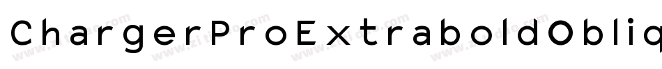 ChargerProExtraboldOblique-46XY字体转换