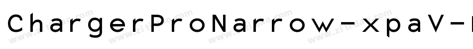ChargerProNarrow-xpaV字体转换