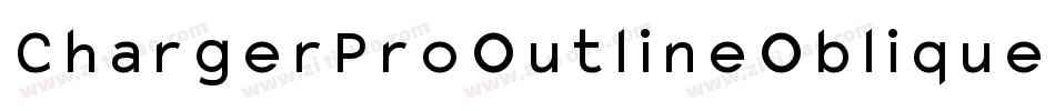 ChargerProOutlineOblique-qJvd字体转换