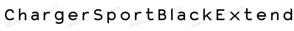 ChargerSportBlackExtended-mG8a字体转换