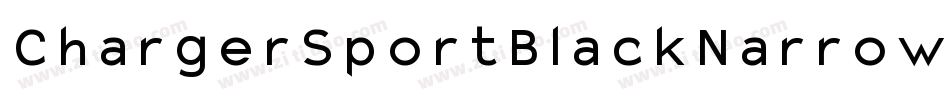 ChargerSportBlackNarrowOblique-LBZD字体转换