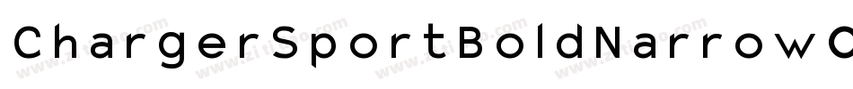 ChargerSportBoldNarrowOblique-eGj6字体转换