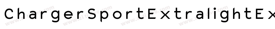 ChargerSportExtralightExtended-5RmB字体转换