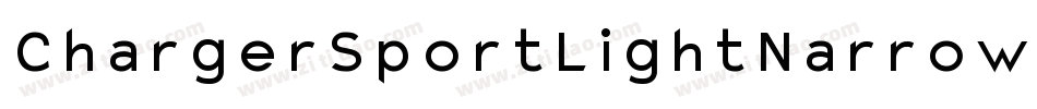 ChargerSportLightNarrow-2l3l字体转换
