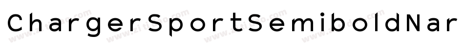 ChargerSportSemiboldNarrowOblique-oG3a字体转换