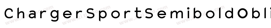 ChargerSportSemiboldOblique-41ex字体转换