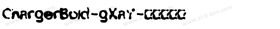 ChargerBold-gXaY字体转换