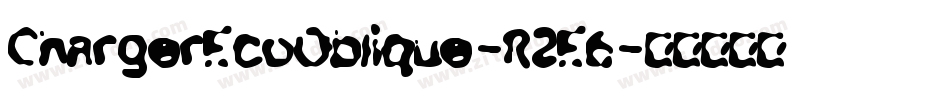 ChargerEcoOblique-R2E6字体转换