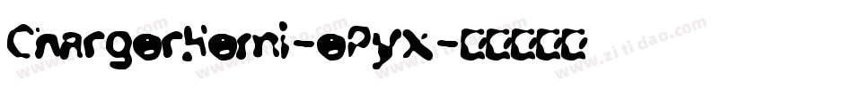 ChargerHemi-ePyx字体转换