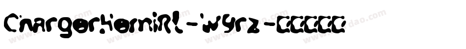 ChargerHemiRt-W9rz字体转换