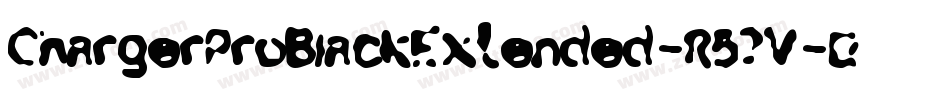 ChargerProBlackExtended-R57V字体转换