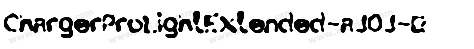 ChargerProLightExtended-aJ0J字体转换