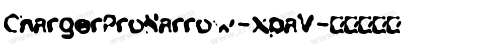 ChargerProNarrow-xpaV字体转换