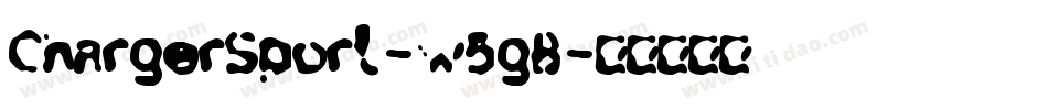 ChargerSport-w5g8字体转换
