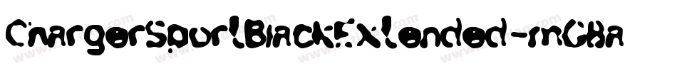 ChargerSportBlackExtended-mG8a字体转换