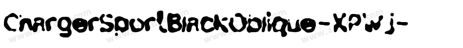 ChargerSportBlackOblique-XPWj字体转换