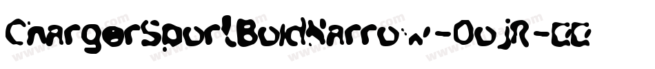 ChargerSportBoldNarrow-0ojR字体转换