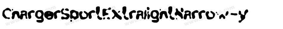 ChargerSportExtralightNarrow-y5mm字体转换