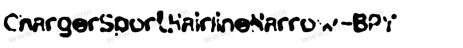 ChargerSportHairlineNarrow-BPY3字体转换