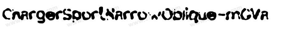 ChargerSportNarrowOblique-mGVa字体转换