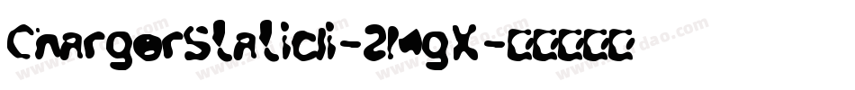 ChargerStaticIi-2MgX字体转换