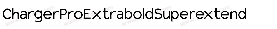 ChargerProExtraboldSuperextendedOblique-eJxO字体转换