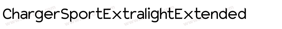 ChargerSportExtralightExtended-5RmB字体转换