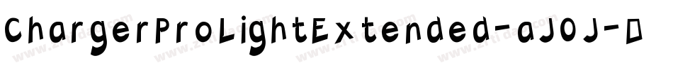 ChargerProLightExtended-aJ0J字体转换